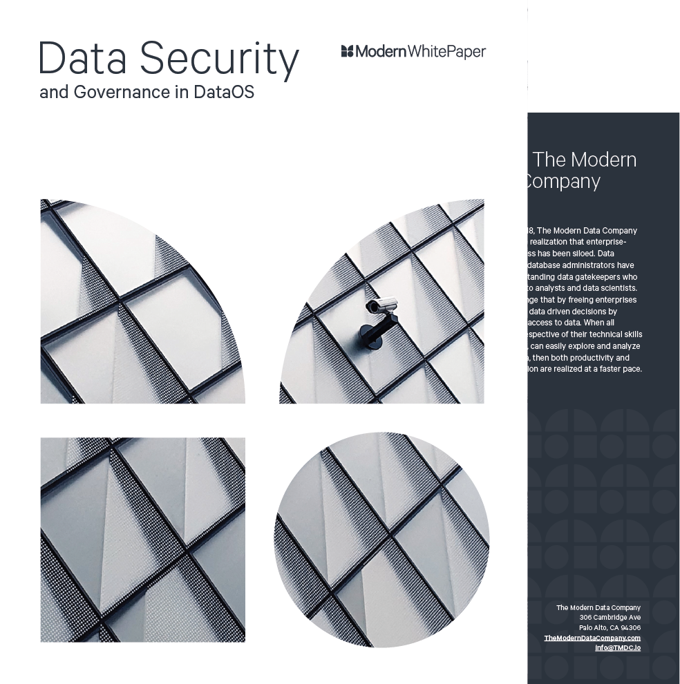 Data Security and Governance in DataOS