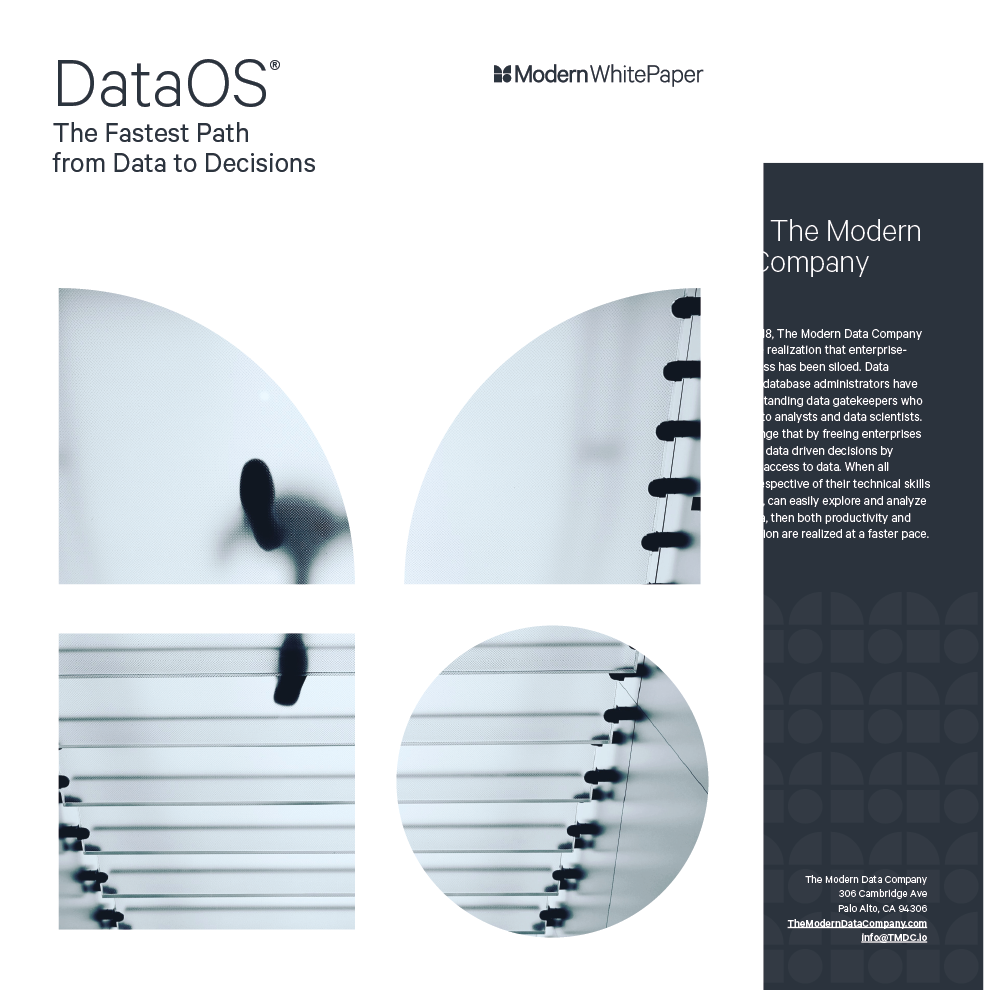 DataOS – The Fastest Path from Data to Decisions
