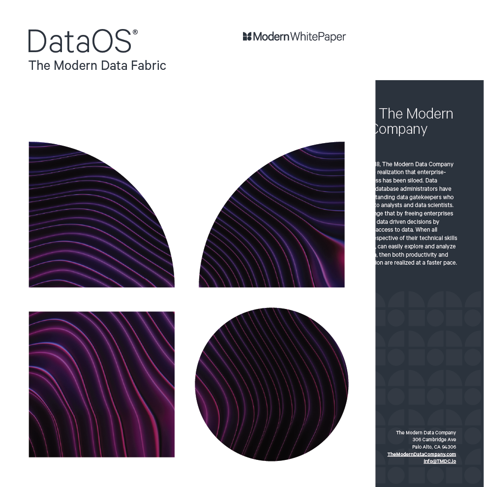 DataOS – The Modern Data Fabric