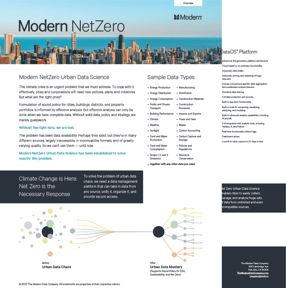 NetZero Overview Cover