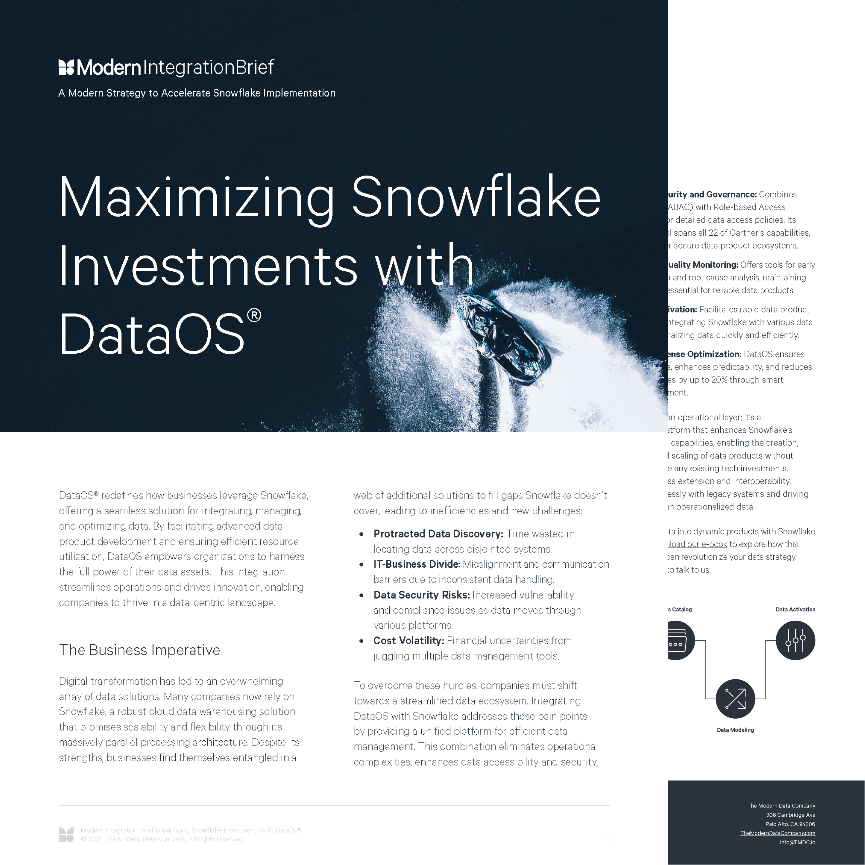 Maximizing Snowflake Investments with DataOS
