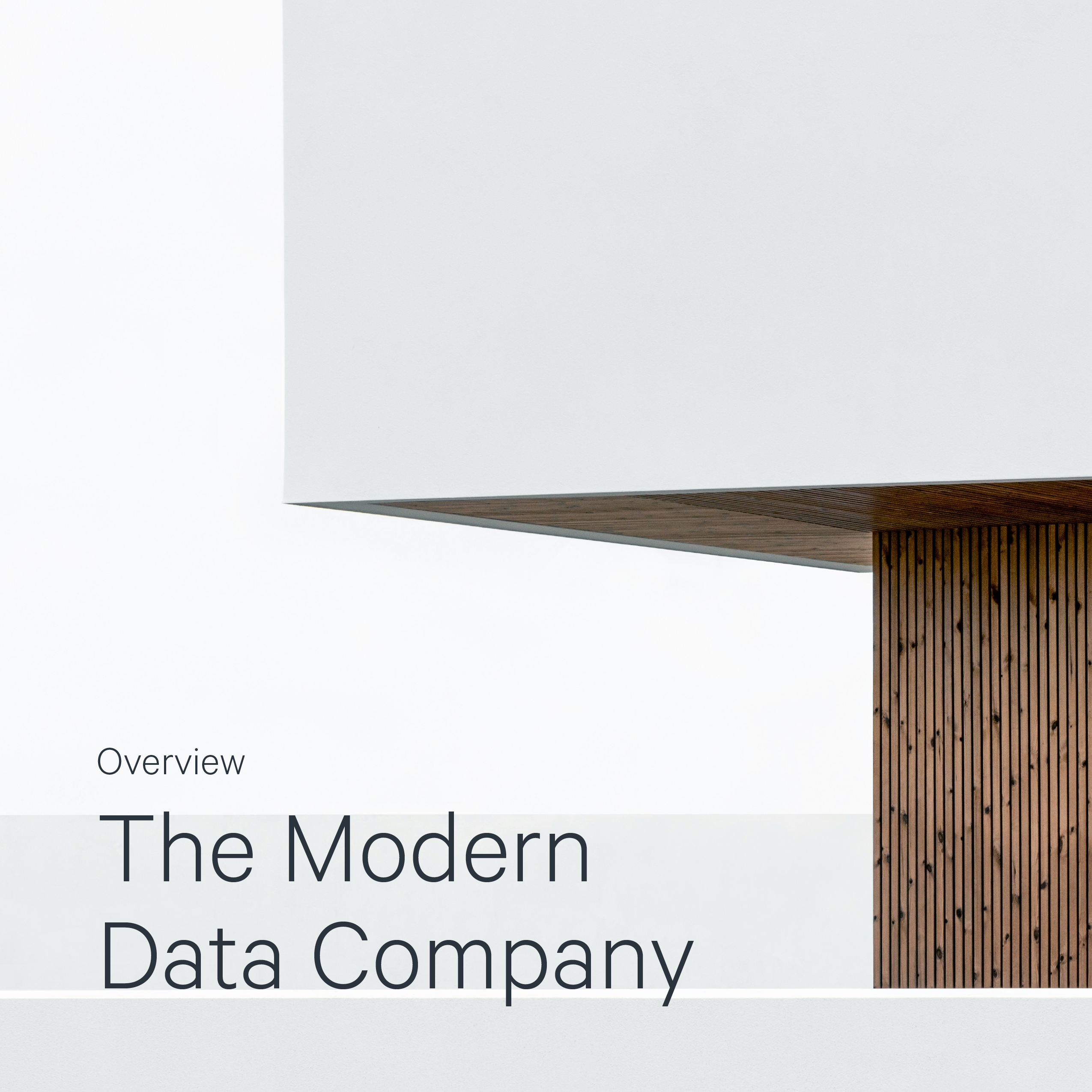 The Modern Data Company Overview
